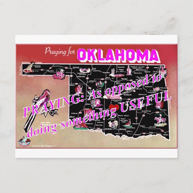 Oklahoma postcard I (Front)