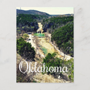Oklahoma Postcard Turner Falls