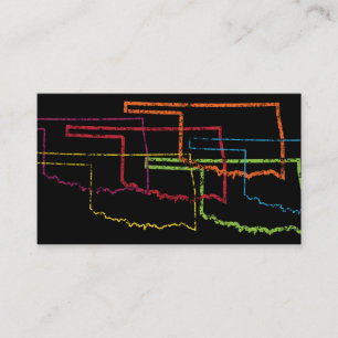 oklahoma pride blur business card