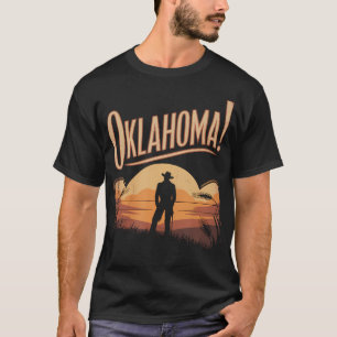 Oklahoma Retro Musical Theater Broadway Theatre T-Shirt