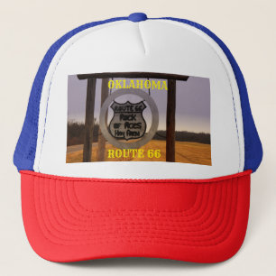 Oklahoma Route 66 Truckers Hat