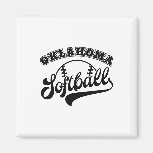 Oklahoma Softll - Softll Fan  Magnet (Front)