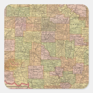 Oklahoma Square Sticker