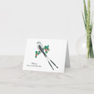 Oklahoma State Bird: Scissor-tailed Flycatcher Thank You Card