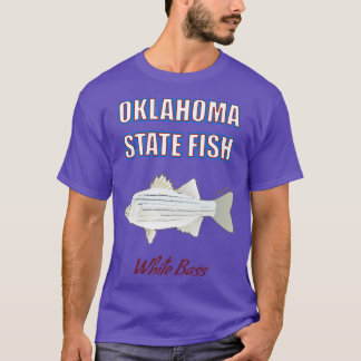 Oklahoma State Fish White Bass T-Shirt