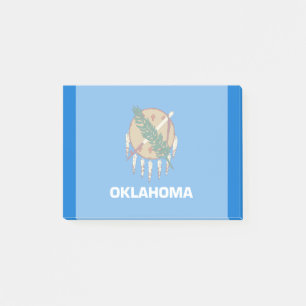 Oklahoma State Flag Design Post-it Notes