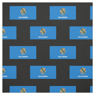 Oklahoma State Flag Fabric