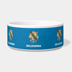 Oklahoma State Flag Pet Bowl