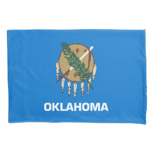 Oklahoma State Flag Pillowcase