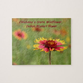 Oklahoma State Wildflower Puzzle