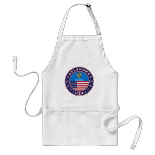 Oklahoma sticker, phone case standard apron