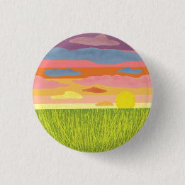 Oklahoma Sunset Button