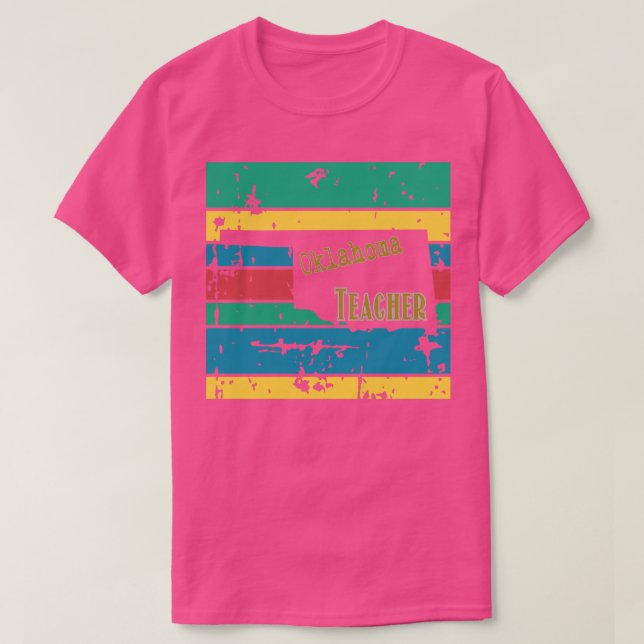 Oklahoma teacher T-Shirt (Design Front)