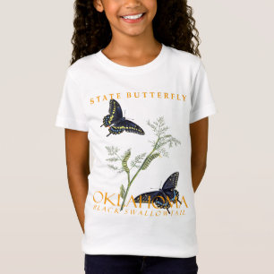 Oklahoma Territory Butterfly The Black Swallowtail T-Shirt