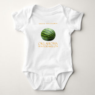 Oklahoma Territory Vegetable The Watermelon Baby Bodysuit