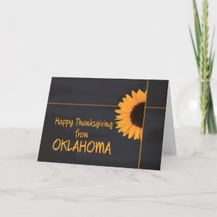 Oklahoma Thanksgiving Card