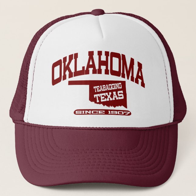 oklahoma trucker hat (Front)