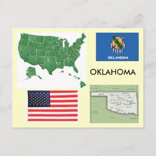 Oklahoma, USA Postcard