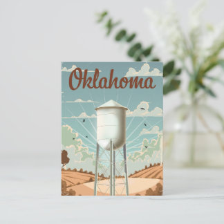 Oklahoma Water Tower Postcard