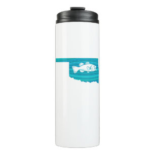 Oklahoma Wave Fishing Thermal Tumbler