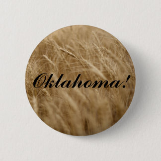 Oklahoma! Wavin' Wheat 6 Cm Round Badge