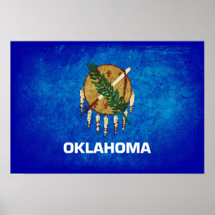 Oklahoman Flag; Poster