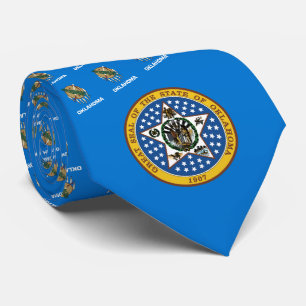 Oklahoman Flag & Seal, Flag of Oklahoma Tie