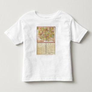 OklahomaPanoramic MapOklahoma Toddler T-Shirt