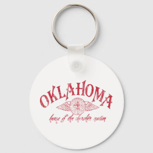 Oklahome Key Ring