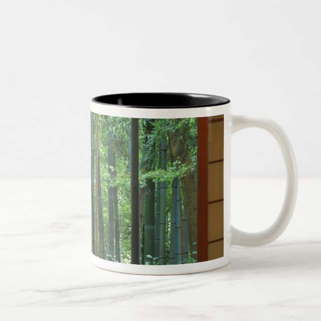 Okochi Sanso, Arashiyama, Kyoto, Japan 3 Two-Tone Coffee Mug (Right)