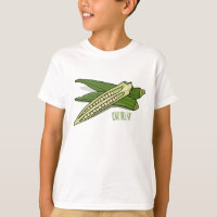 Okra cartoon illustration