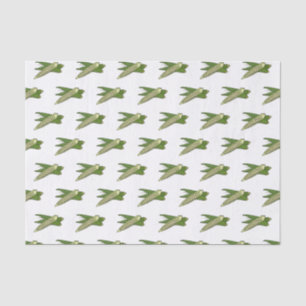 Okra cartoon illustration tissue paper