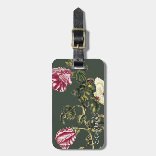 Okra Luggage Tag (Front Vertical)