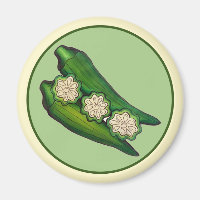 Okra Pods Veggie Vegetable Gumbo Southern Food