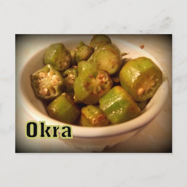 Okra Postcard (Front)