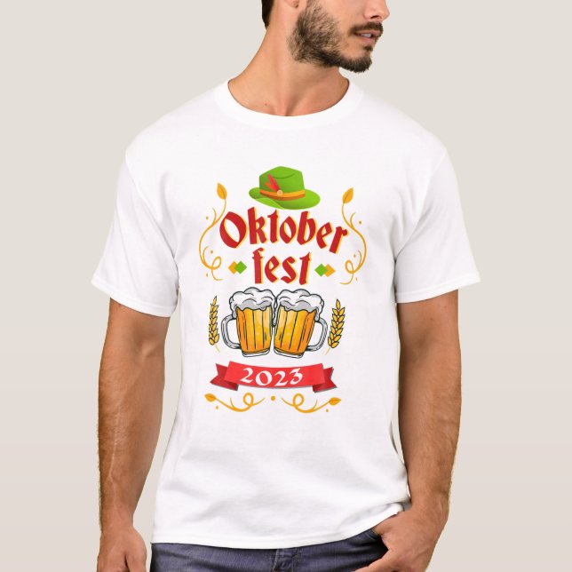 Oktoberfest 2023 Funny Oktoberfest 2023 Costume Me T-Shirt (Front)