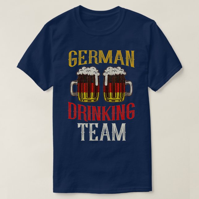 Oktoberfest 2023  German Beer Drinking Team Oktobe T-Shirt (Design Front)