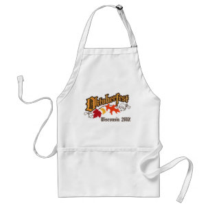 Oktoberfest Autumn Leaves Standard Apron