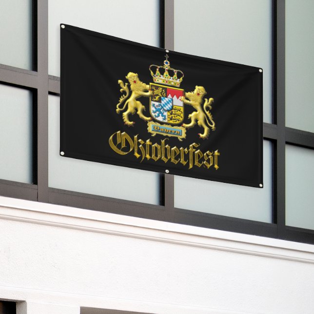 Oktoberfest Banner (Outside Building)