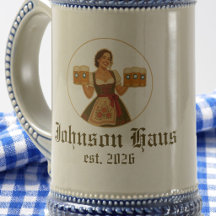 Oktoberfest Bavarian German Beer Maid