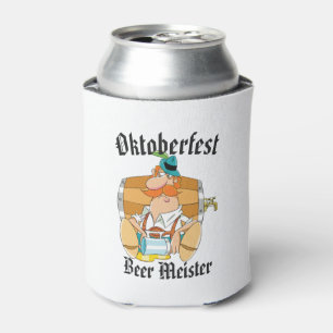 Oktoberfest Beer Meister Can Cooler