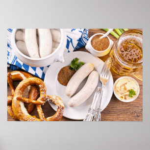 Oktoberfest breakfast poster