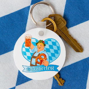 Oktoberfest Celebration Key Ring