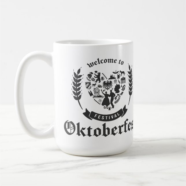 Oktoberfest Coffee Mug (Left)