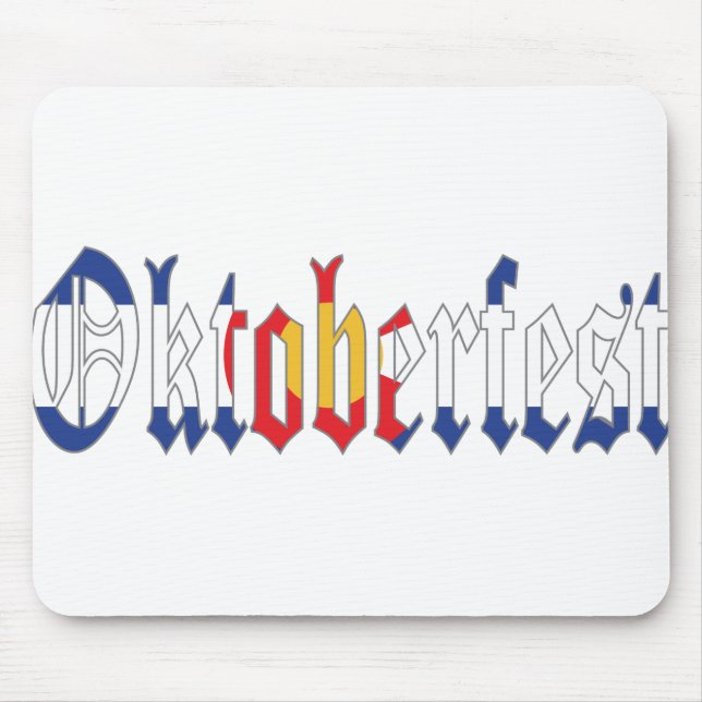 Oktoberfest Colorado Mouse Mat (Front)