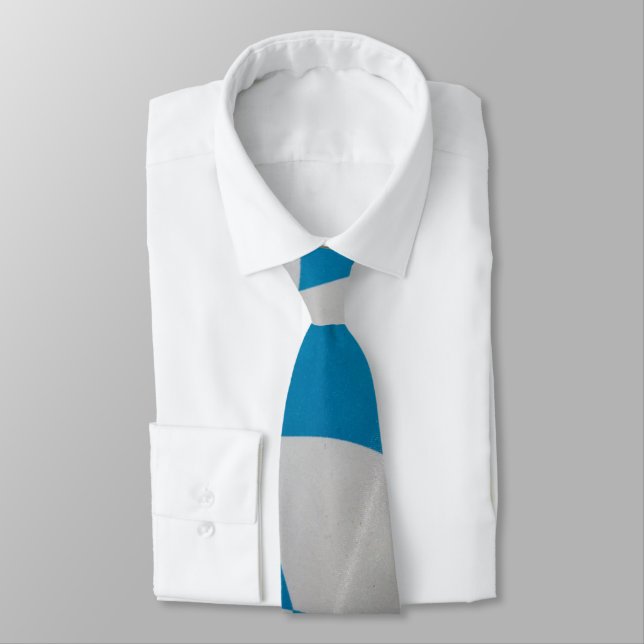 Oktoberfest Flag Colours Bavaria Bayern Tie (Tied)