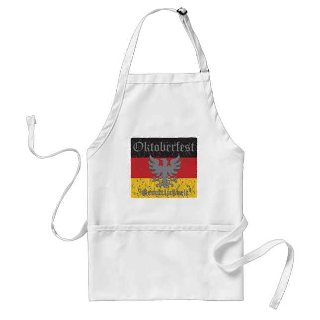 Oktoberfest Gemutlichkeit Standard Apron (Front)