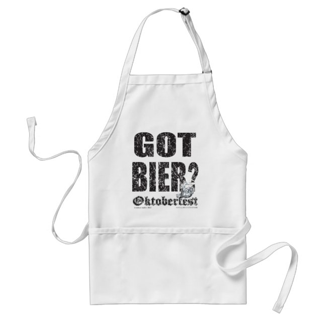 Oktoberfest Got Bier? Standard Apron (Front)