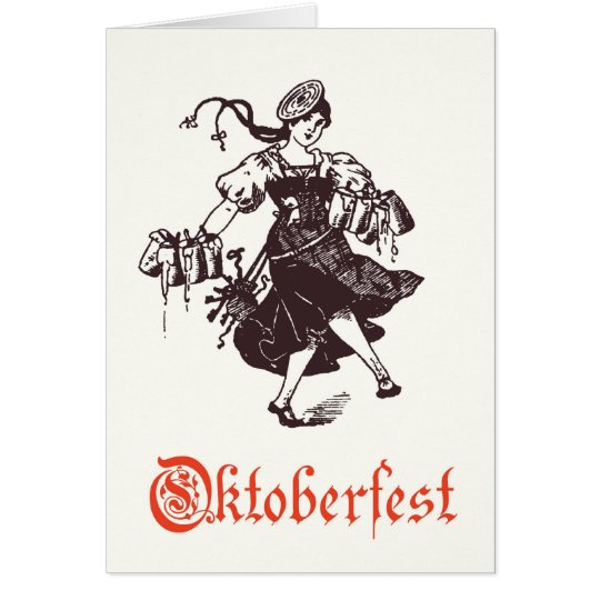 Oktoberfest Greeting Card