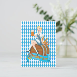 Oktoberfest holiday postcard